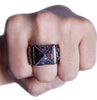 Self Defense Ring With Necklace