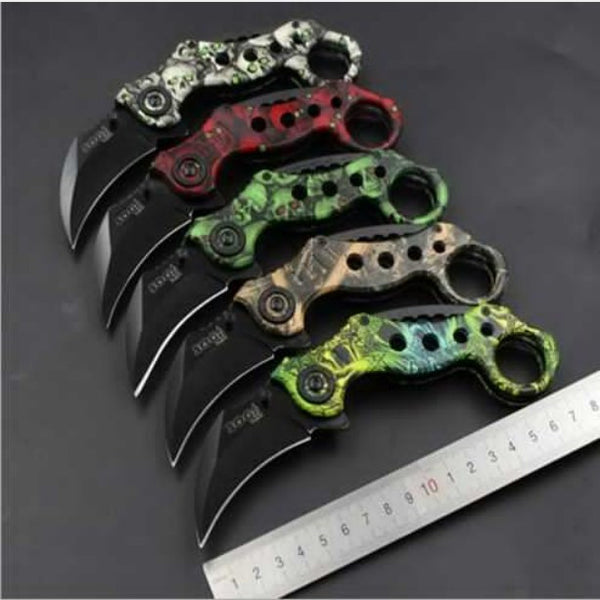 Combat Self Defense Claw Neck Knife